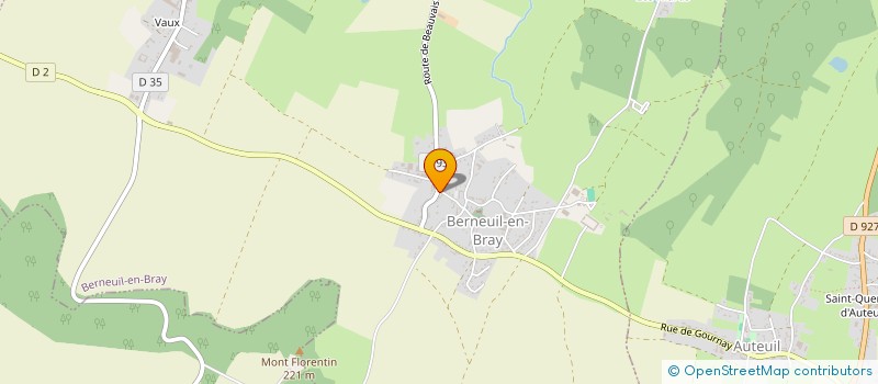 localisation de l'entreprise SEJIF SARL à BERNEUIL-EN-BRAY