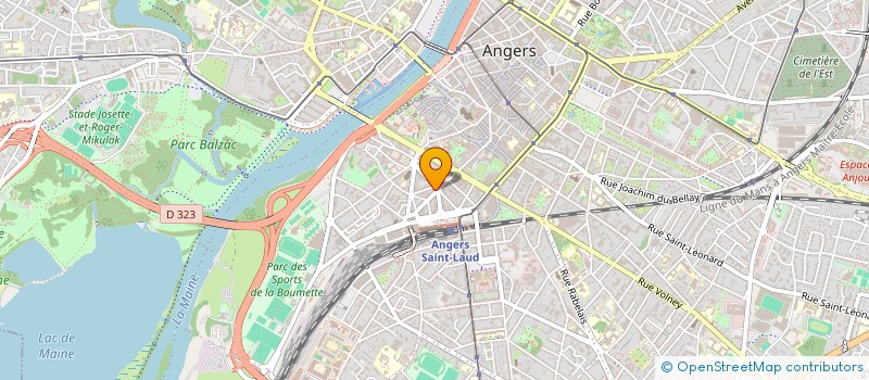 localisation de l'entreprise SEJOPI à ANGERS