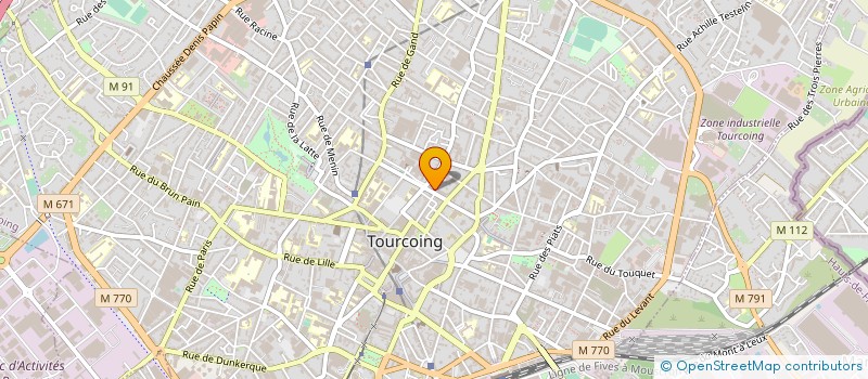 localisation de l'entreprise SEJOUR EDUCATIF VACANCES INTERNATIONAUX à TOURCOING