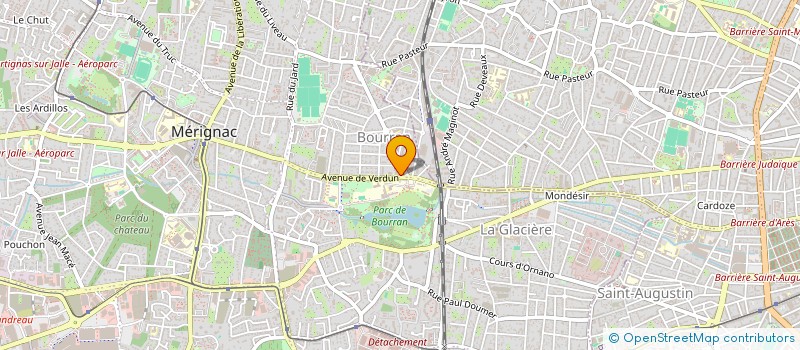 localisation de l'entreprise SEJOURS AGENCY  MERIGNAC