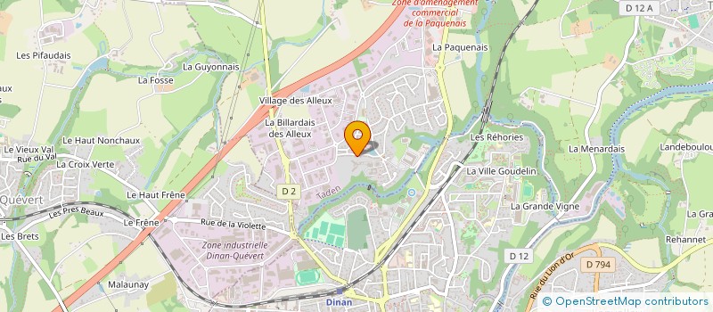 localisation de l'entreprise SEJOURS D'ELITE CONCIERGERIE  TADEN