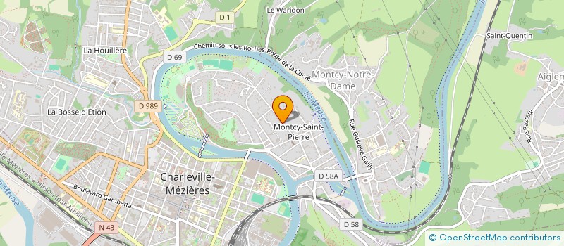 localisation de l'entreprise SEJOURS EN FAMILLE à CHARLEVILLE-MEZIERES