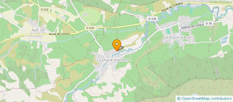 localisation de l'entreprise SEJOURS LINGUISTIQUES ET CULTURELS  LA DIGNE D'AMONT