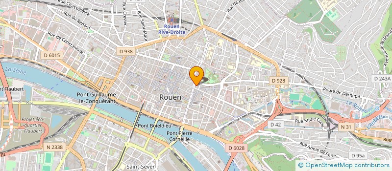 localisation de l'entreprise SEK à ROUEN