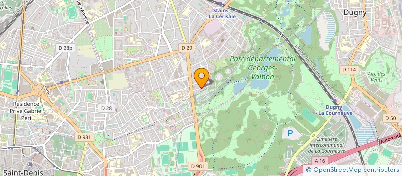 localisation de l'entreprise SEK BATIMENT à STAINS