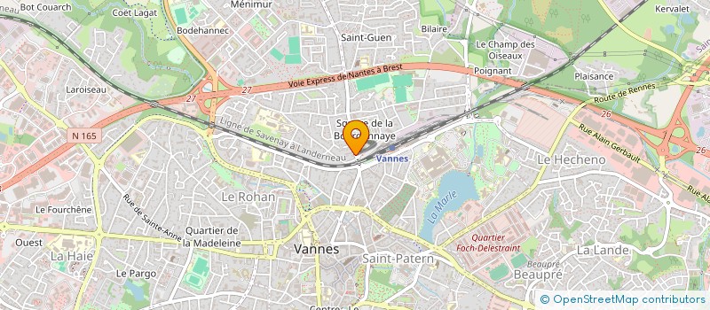 localisation de l'entreprise SEKA à VANNES