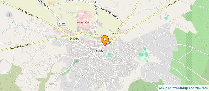 localisation de l'entreprise SEKA  TRETS
