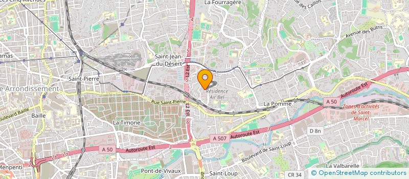 localisation de l'entreprise SEKA INVEST à MARSEILLE 11EME