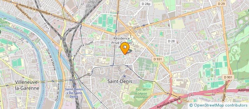 localisation de l'entreprise SEKA TRANSPORTS à SAINT-DENIS
