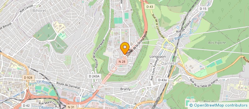 localisation de l'entreprise SEKAMA à ROUEN