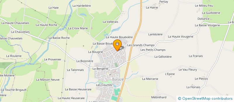 localisation de l'entreprise SEKAMALO  BALAZE