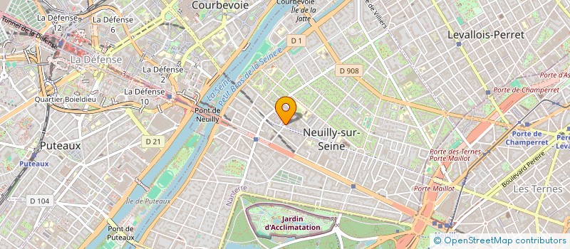 localisation de l'entreprise SEKAMU PROPERTY à NEUILLY-SUR-SEINE