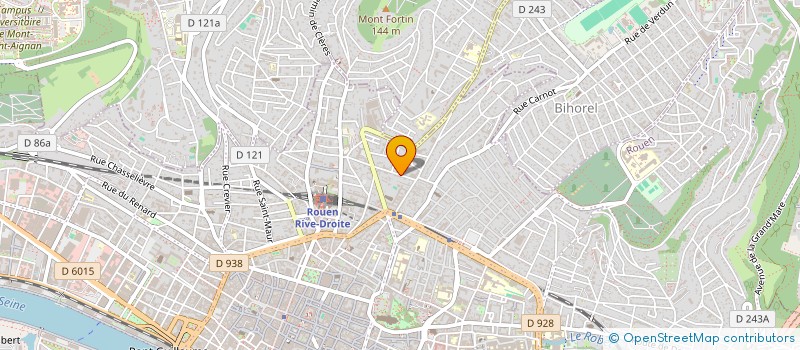 localisation de l'entreprise SEKANA  ROUEN