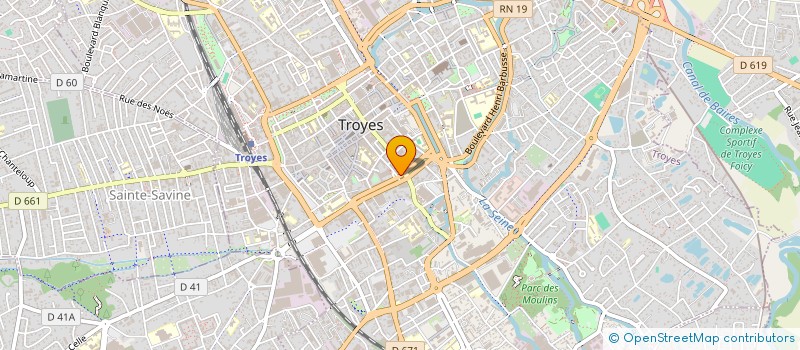 localisation de l'entreprise SEKENTIEL à TROYES