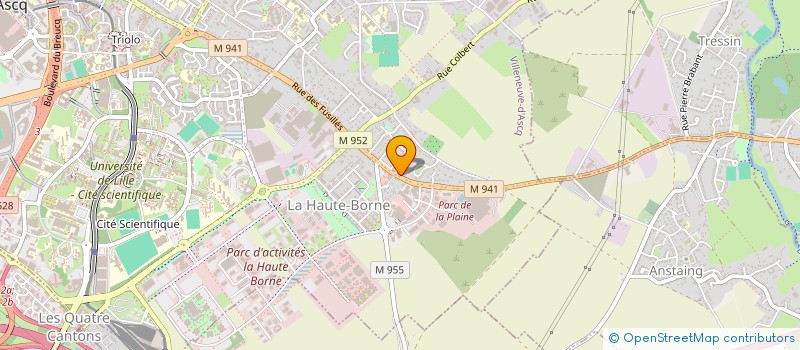 localisation de l'entreprise SEKIA à VILLENEUVE-D'ASCQ