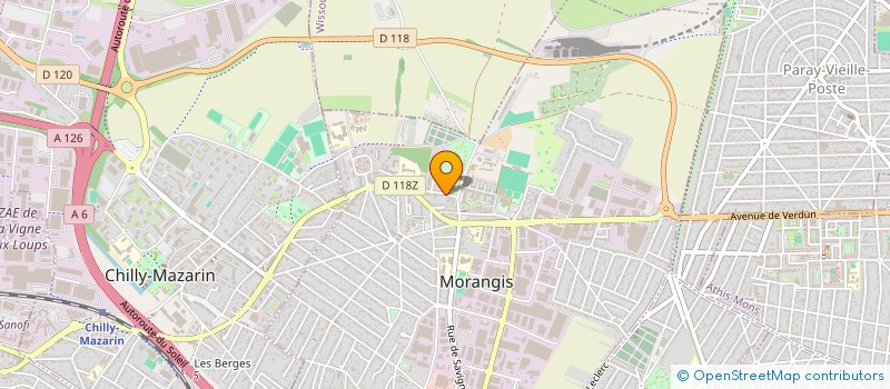 localisation de l'entreprise SEKMA PARTICIPATIONS à MORANGIS