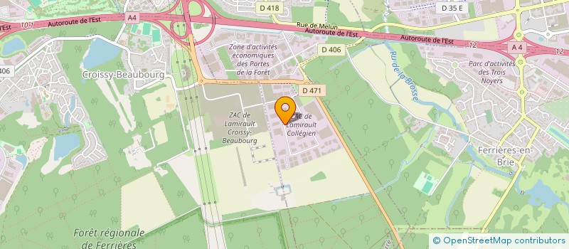 localisation de l'entreprise SEKO  COLLEGIEN
