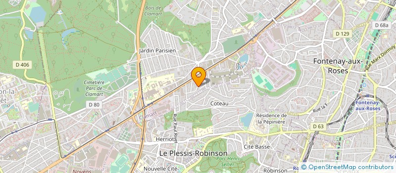 localisation de l'entreprise SEKO' SWING à CLAMART