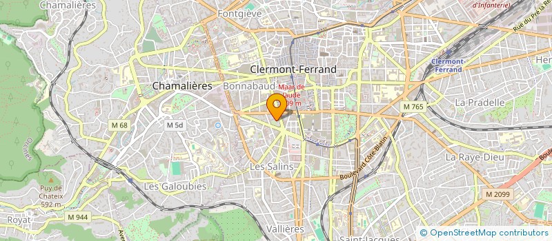 localisation de l'entreprise SEKOA à CLERMONT-FERRAND