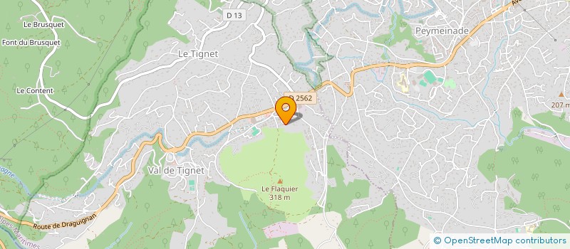 localisation de l'entreprise SEKOBAT à LE TIGNET
