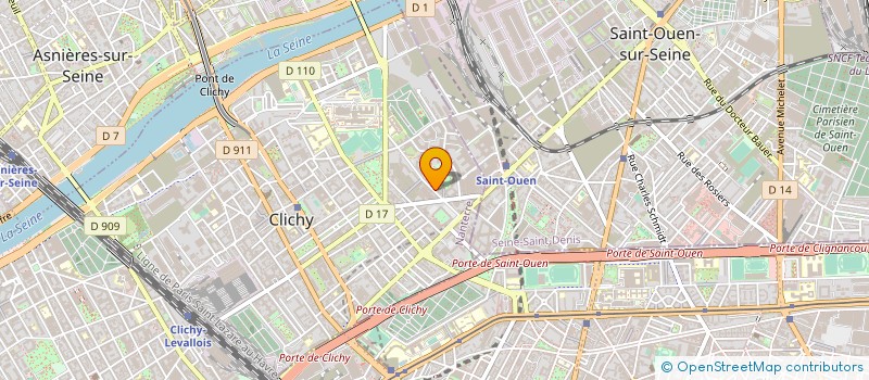 localisation de l'entreprise SEKOBAT à CLICHY