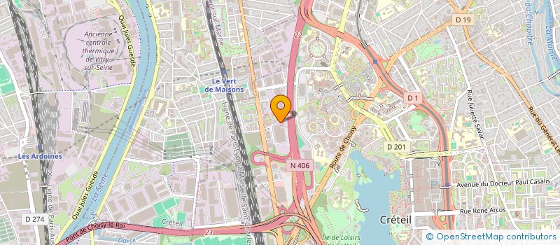 localisation de l'entreprise SEKOIA à CRETEIL