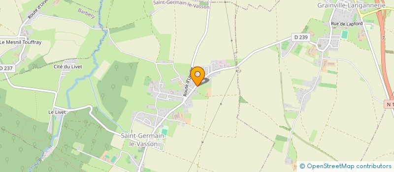 localisation de l'entreprise SEKOLY  SAINT-GERMAIN-LE-VASSON