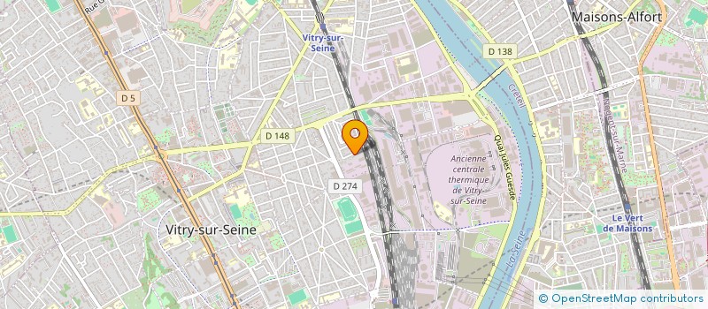 localisation de l'entreprise SEKOLY NY ANY AMINAY à VITRY-SUR-SEINE