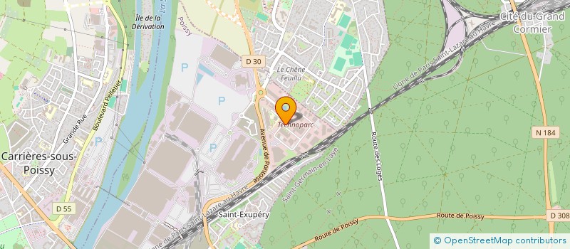 localisation de l'entreprise SEKOYA & CO  POISSY