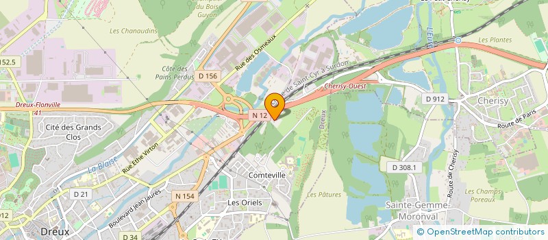 localisation de l'entreprise SEKOYA GROUP à DREUX