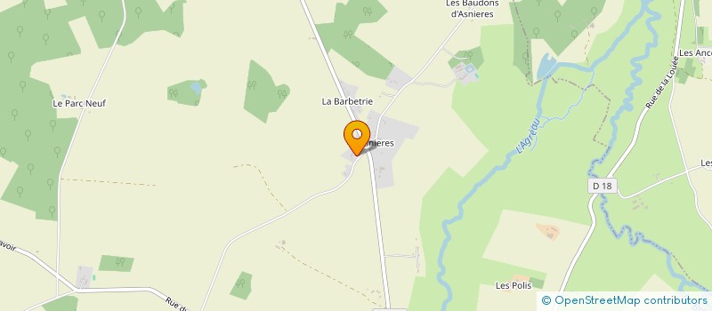 localisation de l'entreprise SEKOYAH à CHAMPIGNELLES