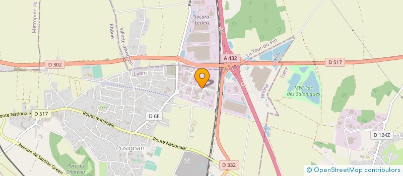 localisation de l'entreprise SEKURIT SERVICE FRANCE  PUSIGNAN