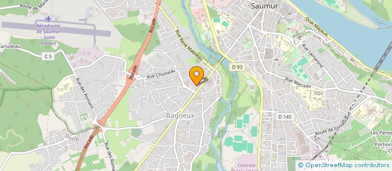 localisation de l'entreprise SEKWA7 PROD à SAUMUR