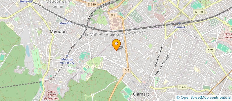 localisation de l'entreprise SEL à CLAMART