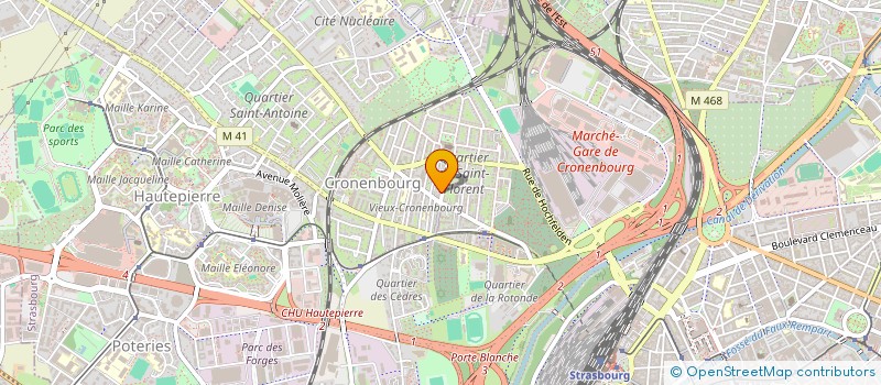 localisation de l'entreprise SEL  STRASBOURG