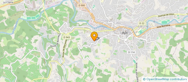 localisation de l'entreprise SEL APT à APT