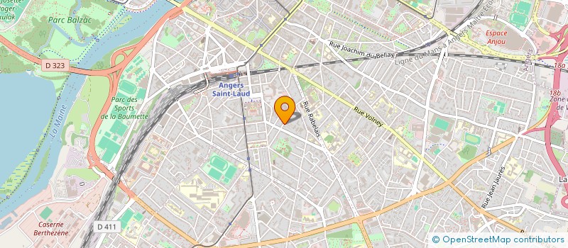 localisation de l'entreprise SEL ARNAUD CERRUTI  ANGERS