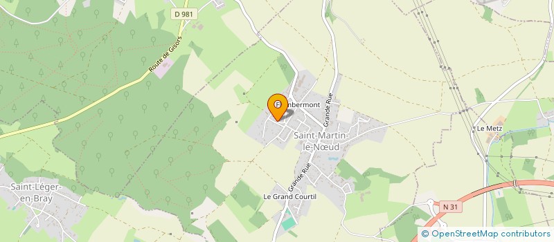 localisation de l'entreprise SEL BIDAULT LAPOMME  SAINT-MARTIN-LE-NUD