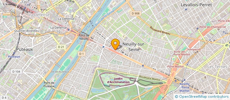 localisation de l'entreprise SEL CABINET DENTAIRE NESSI à NEUILLY-SUR-SEINE