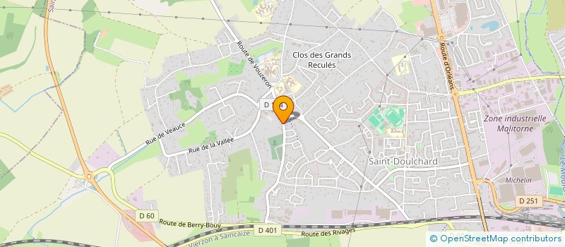 localisation de l'entreprise SEL CHAZALETTE MICHEL à SAINT-DOULCHARD