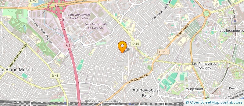 localisation de l'entreprise SEL D'AULNAY-SOUS-BOIS E.M.E. à AULNAY-SOUS-BOIS