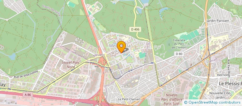 localisation de l'entreprise SEL DELON & ASSOCIES à MEUDON