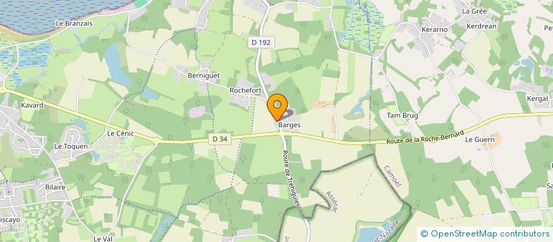 localisation de l'entreprise SEL DEVEIL  PENESTIN