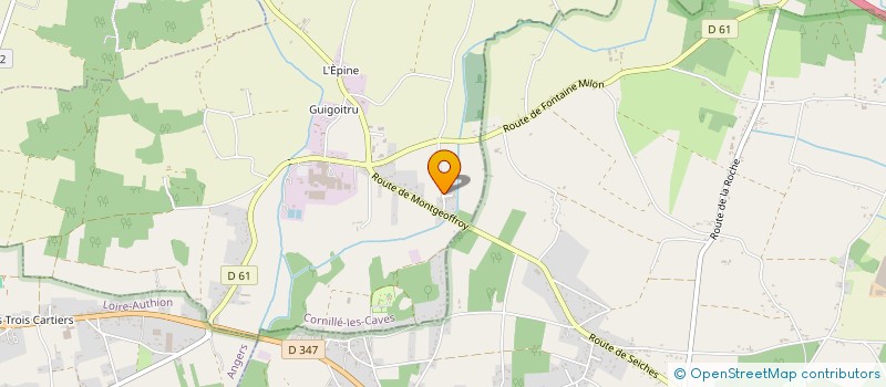 localisation de l'entreprise SEL DOCTEUR BERTEAU MEVEL  MAZE-MILON