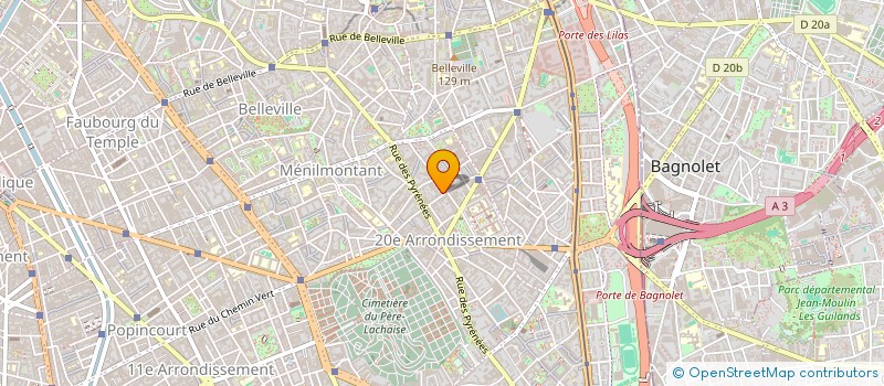 localisation de l'entreprise SEL DOCTEUR SABBAH  PARIS