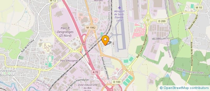 localisation de l'entreprise SEL DOCTEUR SUEUR ROBERT à ANDREZIEUX-BOUTHEON