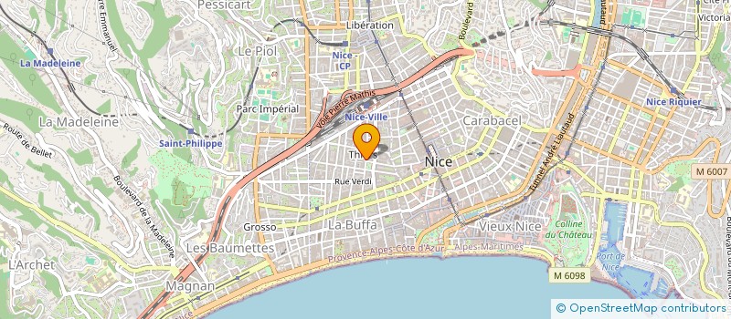 localisation de l'entreprise SEL DU DR BENHAMOU à NICE