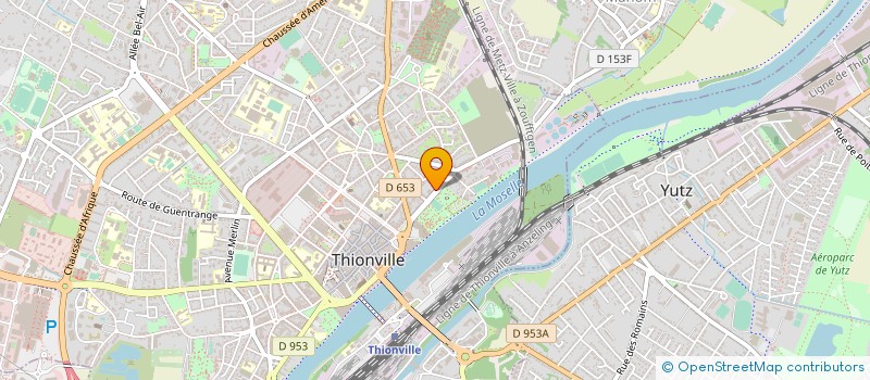 localisation de l'entreprise SEL'ELEC à THIONVILLE