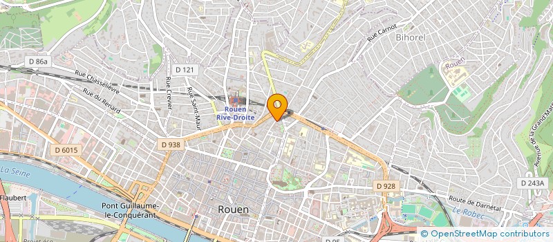 localisation de l'entreprise SEL EMC  ROUEN