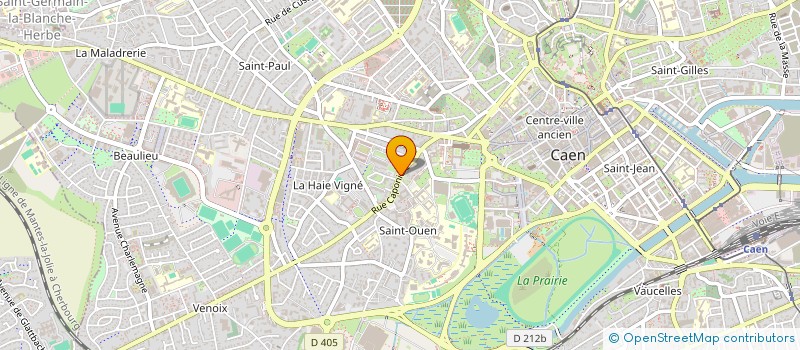 localisation de l'entreprise SEL ET SUCRE à CAEN
